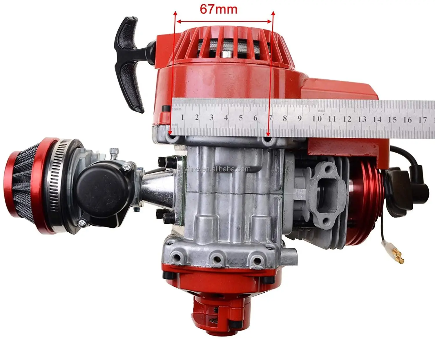YFINE 49cc 2 Stroke Engine - Replacement for Yamaha Mini Bike