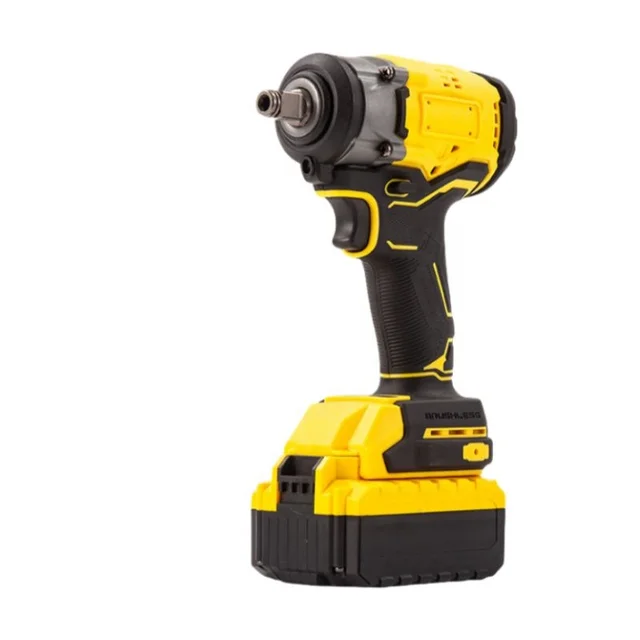 NEOBRISKEN Portable 20V Cordless Electric Wrench Multifunctional Lithium Battery Brushless Impact Wrench for DIY Industrial 21V