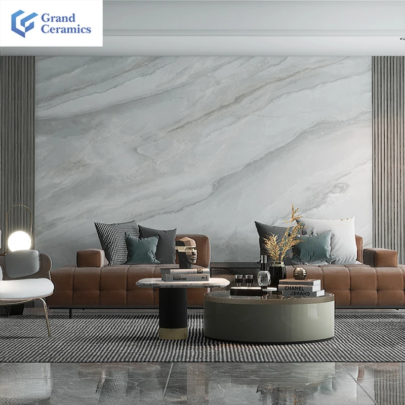 Foshan big slabs artificial marble sintered stone for wall floor table