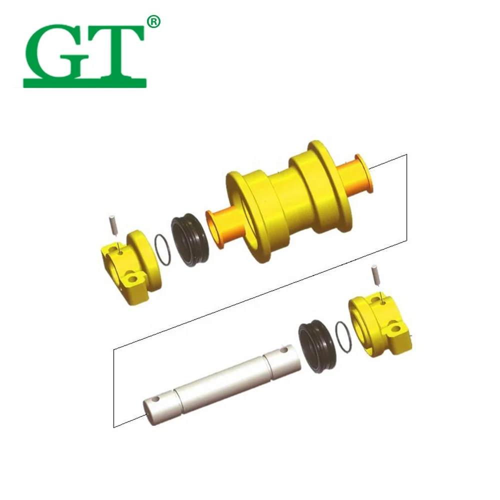 Undercarriage Parts Shantui Sd23 Parts Single Flange Track Roller ...