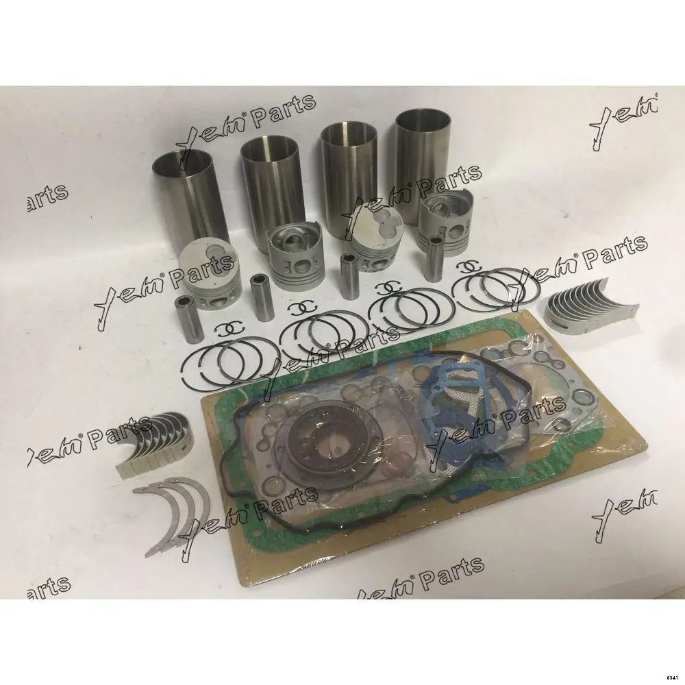 4DR7 Engine Overhaul Rebuild Kit With Gasket Set Engine Valves Main Con Rod Bearing for Mitsubishi