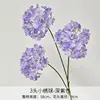 Viola scuro, 3 piccole ortensie.