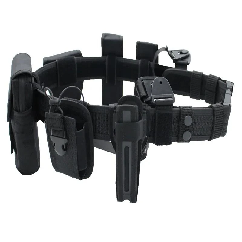 Nylon Buckle Practical Tactical Belts Set High Intensity for Security Equipment Quick-release Buckle Tactical Training Belts