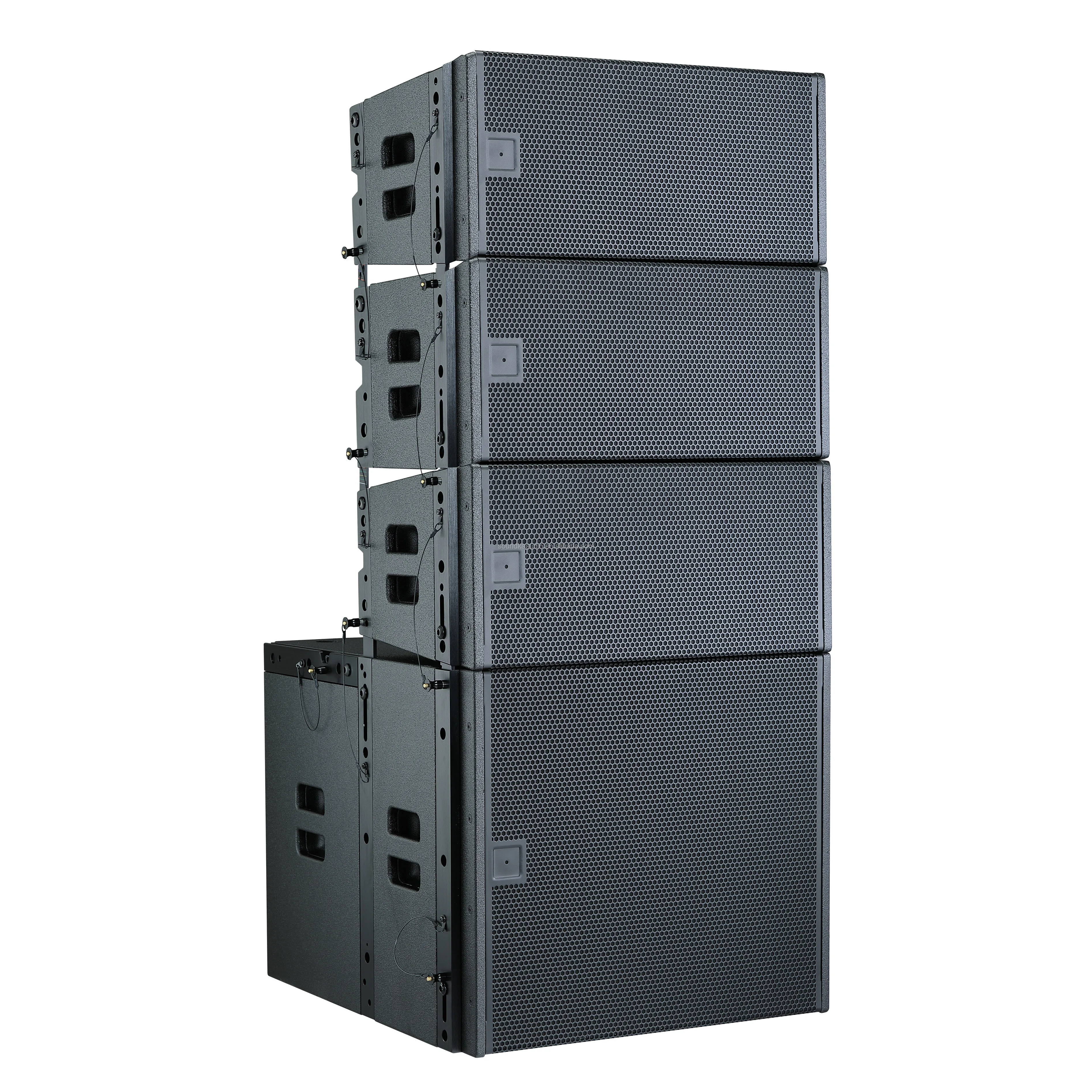 Prosound Neo 2*10\" Line Array DJ Speaker Set 600W Audio Sound Equipment for Parties & Performances