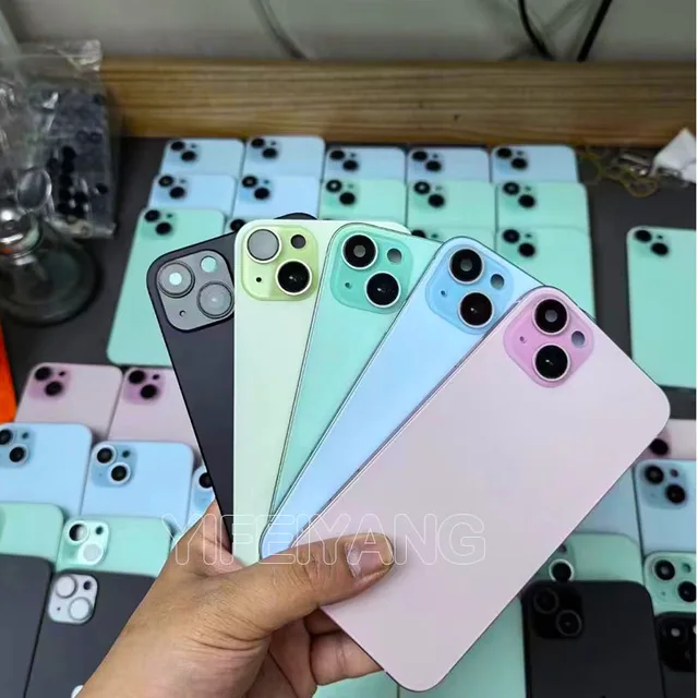 DIY Back Shell For iPhone XR to 15 Pro Back Cover For 11 To 15 Pro Housing For 12 Up To 15 Pro With Big Camera Len Fast Delivery