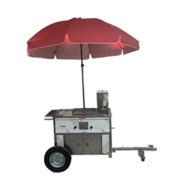 Mobile Stall Mobile Stall Multifunctional Street Breakfast Fast Food Barbecue Fried Food Truck