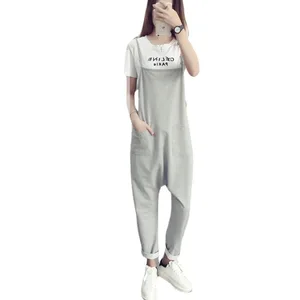Maternity PantsFactory Direct Jumpsuit Cotton European American Style Female Women Loose Romper Bodysuits