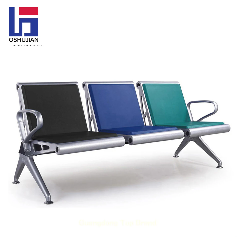 Factory Steel Pu Padding Hospital Clinic Office Reception Waiting Bench Seating Chair Buy Salon Waiting