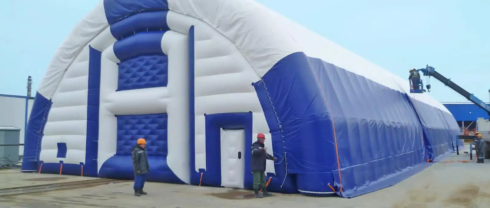 Factory Custom Outdoor Large Movable Inflatable Aircraft Hangar Tent with Best Price factory