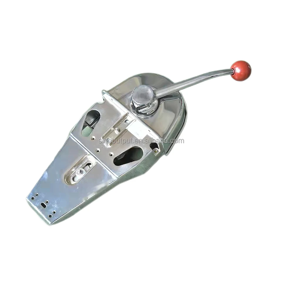 Different Type of Marine Control Lever Manual Control for Single and ...