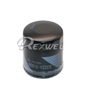 Rexwell Hot Sales Oil Filter  Car Engine 90915yzzd2 for Toyota 90915-yzzd2