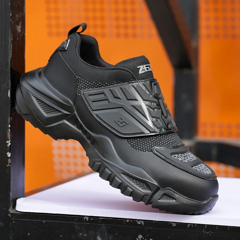 SHEHO様　ブラック36 915 Plastic Toe Men Safety Shoes - Fashion & Protection