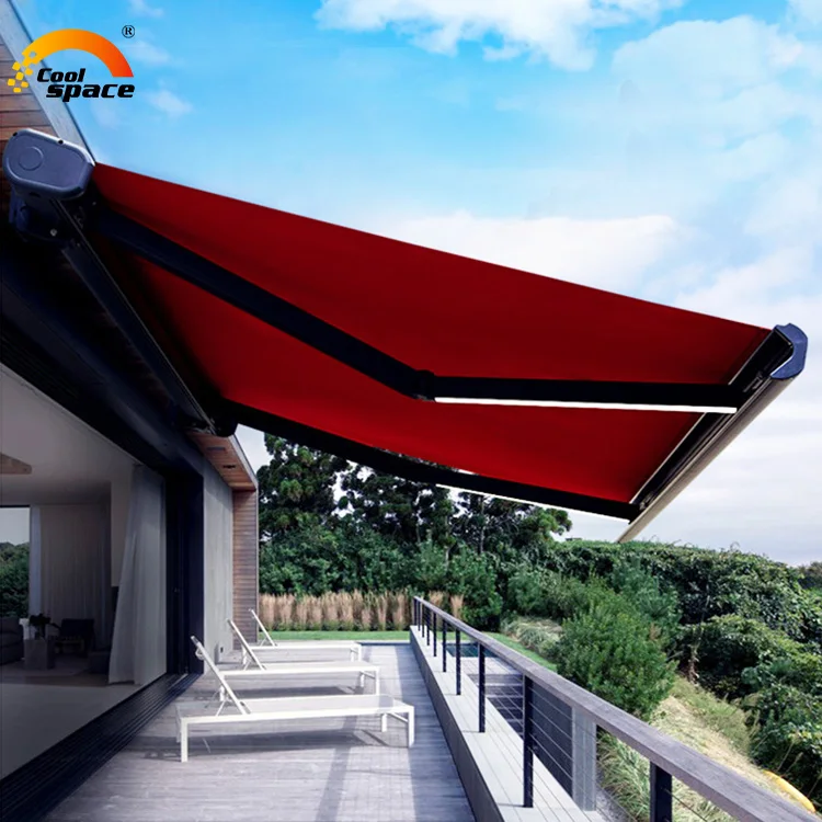 Awning 4x2m 4x3m 5x3m 6x3m Full Sizes Motorized Awnings Retractable