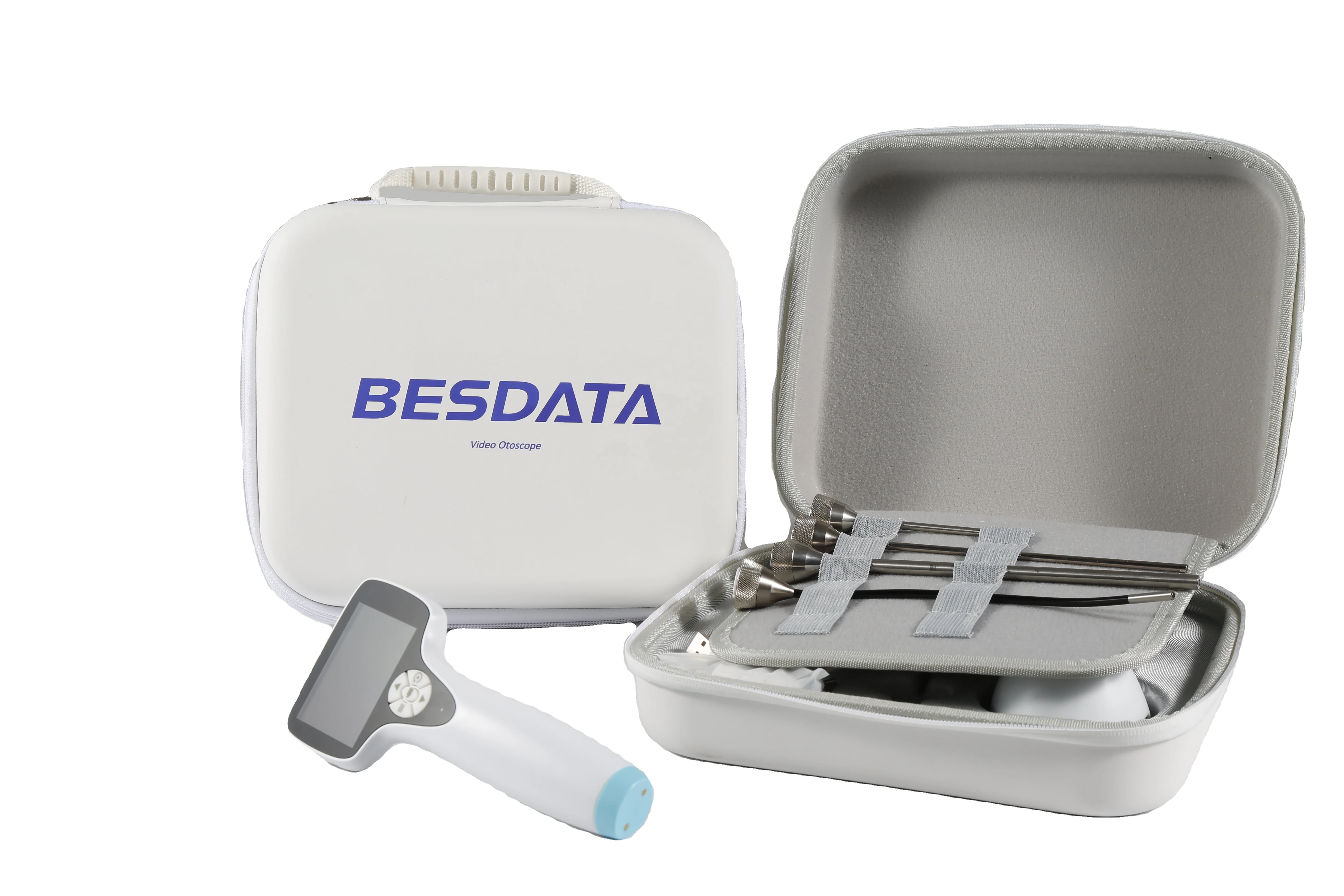 BESDATA Digital Otoscope Set Wireless Medical Endoscope with Camera for Ear Diagnostic Electric Power Source Made of Metal