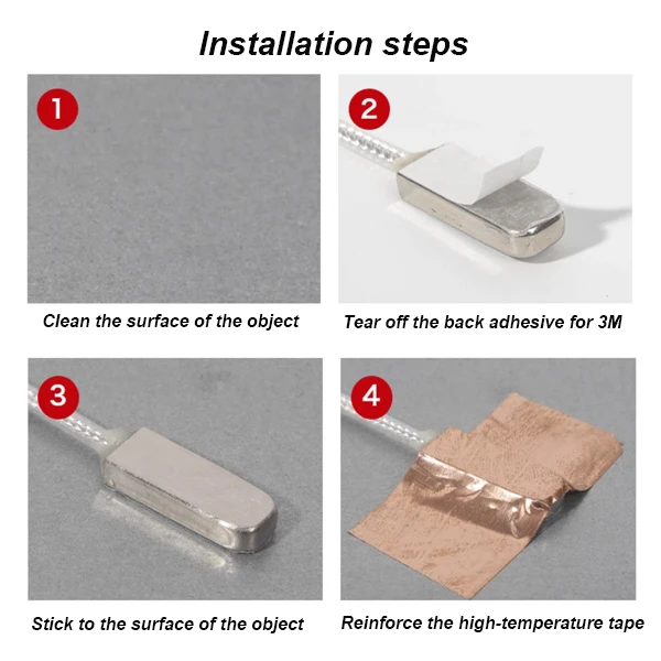 Pt100 Surface Mount Platinum Resistance