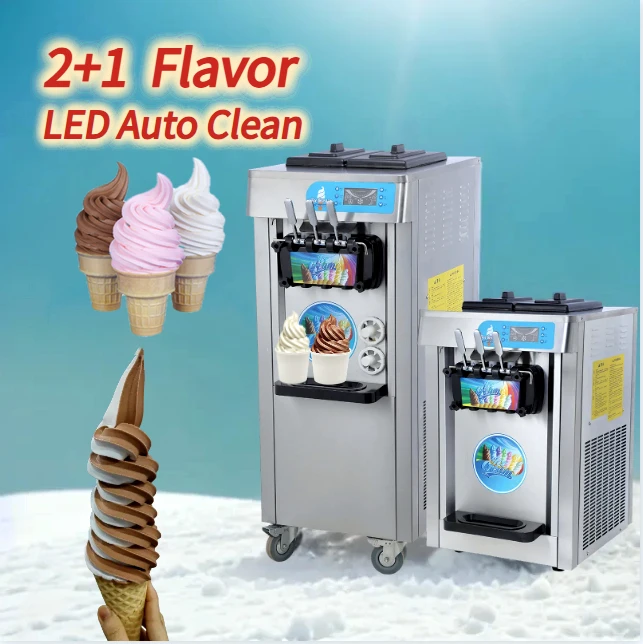 Gewerbliche Industrie Beste Vanille Eis Kleine Profi Mit Der Soft Eismaschine Kaufen Gastro Softeis Eismaschinen Eismaker Maker