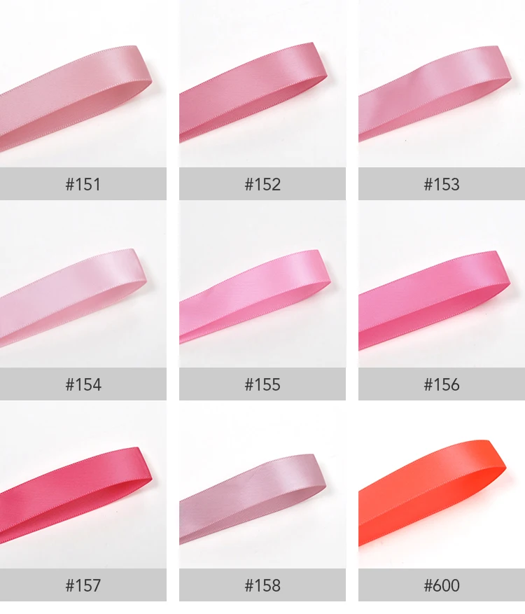 Wholesale Custom 196 Colors 100 Yard Single Face Plain 1 1/2 Inch 100% ...