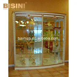 Французский Королевский роскошный золотой шкаф для гостиной с 4 дверцами Классический винный 18-го века ручной