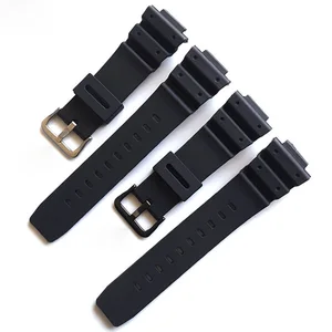 OEM High Quality Soft Resin Rubber PU Watch Band Strap for Gshock DW6900 5600 9052 Replacement Watchband