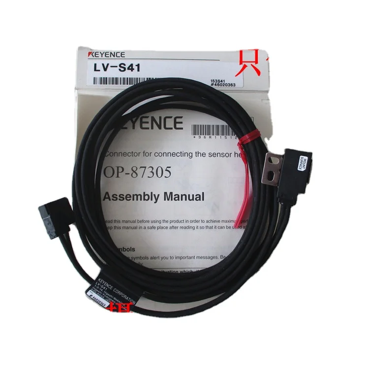 KEYENCE LV-S41 LV-Nシリーズ655 nmコンパクトクラス1レーザーセンサー 