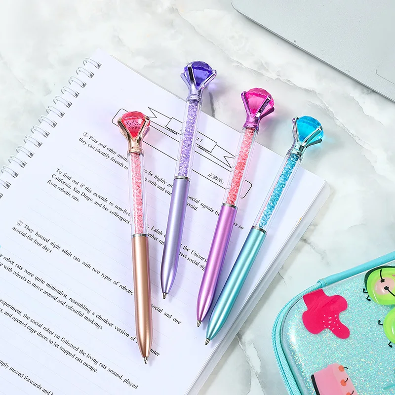 Multi-Colour Creative School Office Supplies Plastic Crystal Diamond ...