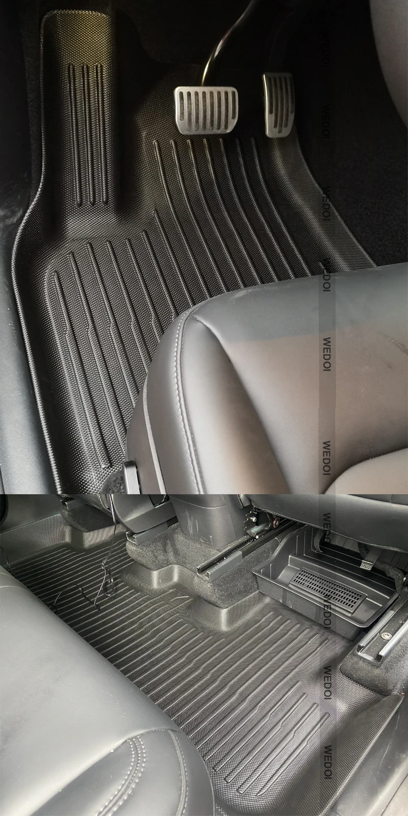 New All Weather 3d Car Mats For Tesla Model Y Customized Car Floor Mat