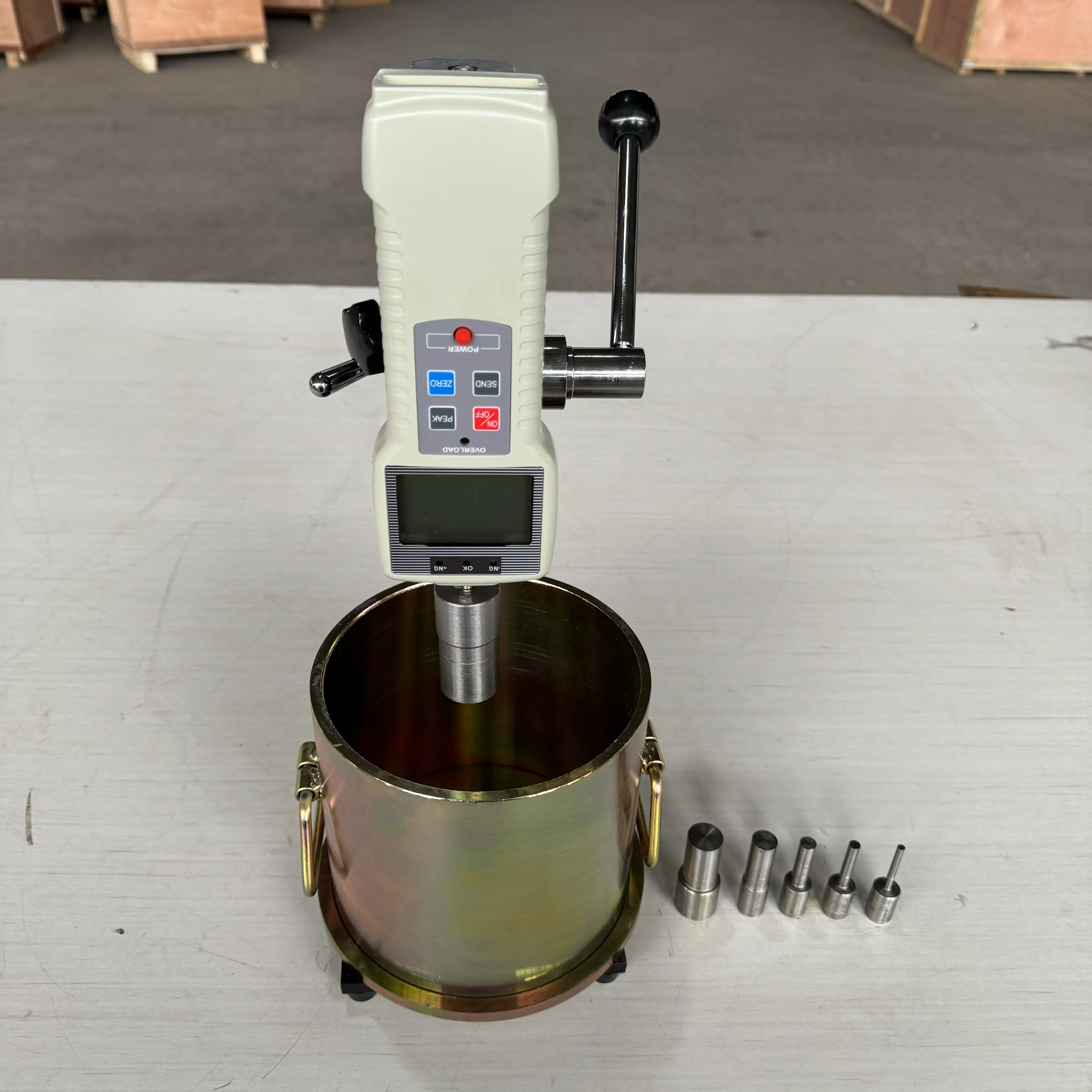 Concrete Penetration Setting Time Penetrometer with 1 Year Warranty