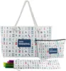 Blue Mahjong Tiles