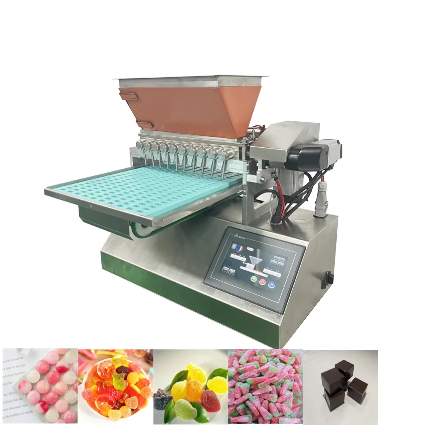 Lst Top Selling Hard Candy Making Machine Gummy Bear Machine Chocolate