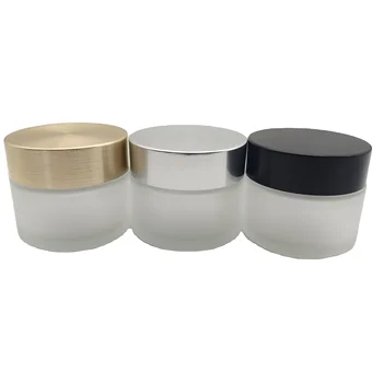 Hot Sale Custom 50g 100g 200g Cosmetic Jars Face Cream Packaging Bottle
