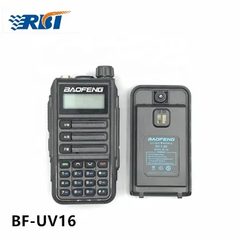 Hot selling Baofeng UV16  original handheld walkie-talkie long-distance portable transmitter 2-way radio tri-band waterproof