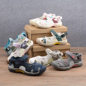 Summer Style Couple's Lightweight Mesh Upper Arch Casual Sandals Rubber Midsole Shock-Absorbing Slip-On Design Outdoor Fashion