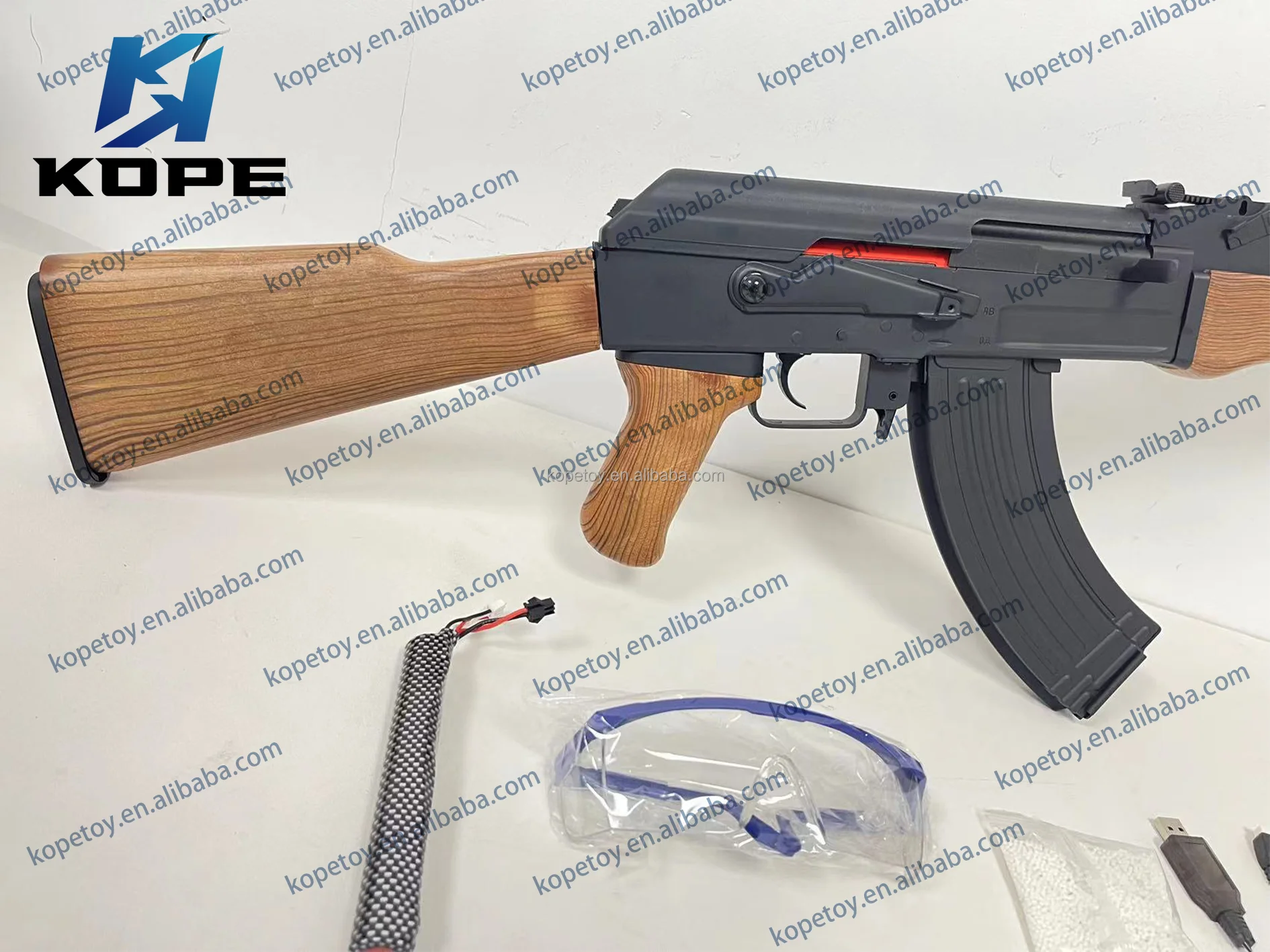 Kopetoy UMP45 chip assault rifle metal gear toy guns gel blaster gun electric ball  water  gun TikTok  same style