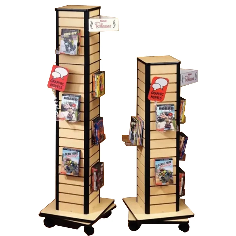 Bevis Customizable Wood Gift Card  Display Rack Factory for Supermarket and Mall