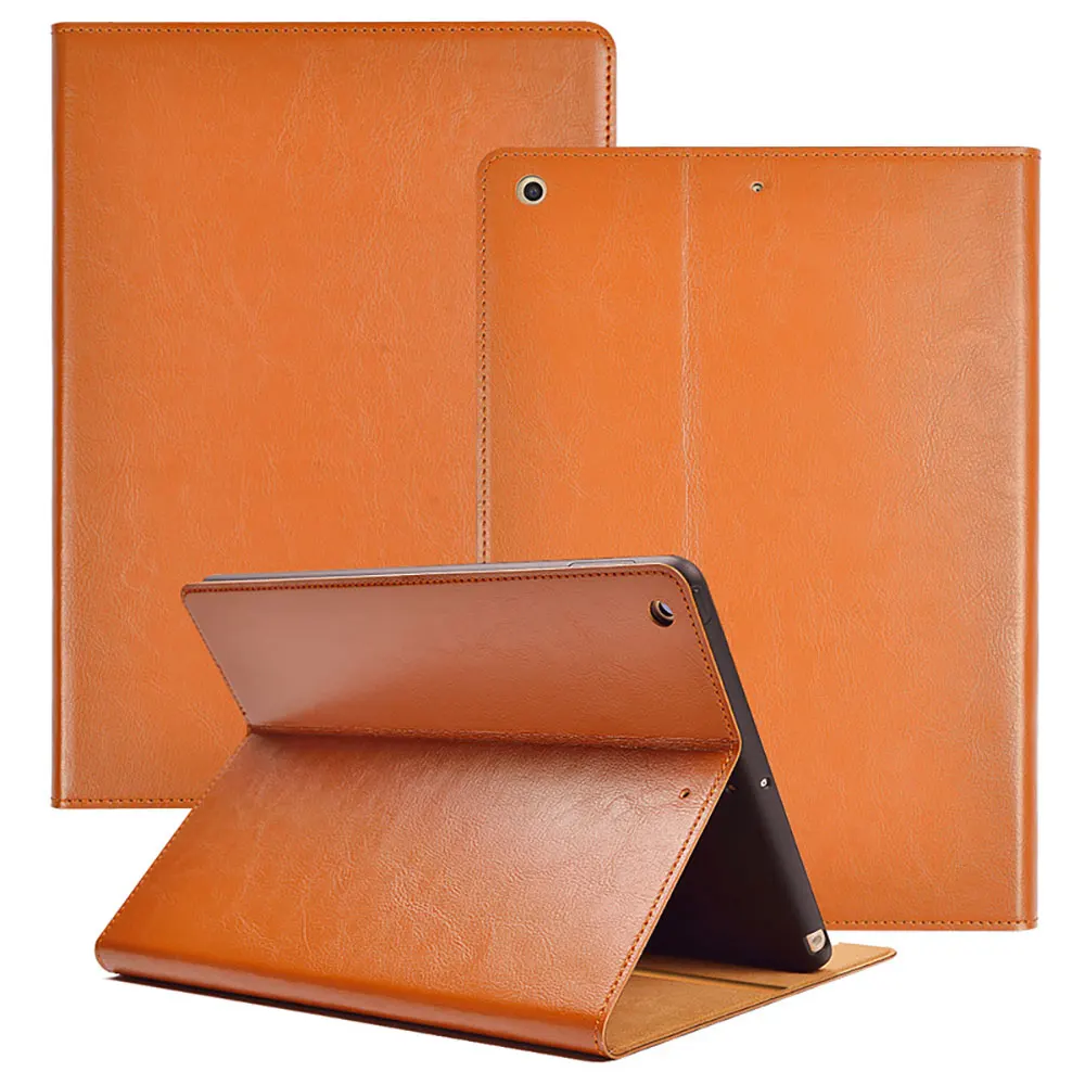 Simple Business Tablet Case For Ipad Air Pro 11 2024 Multiple Colors Leather Cover Luxury Anti Fall Pbk233 Laudtec