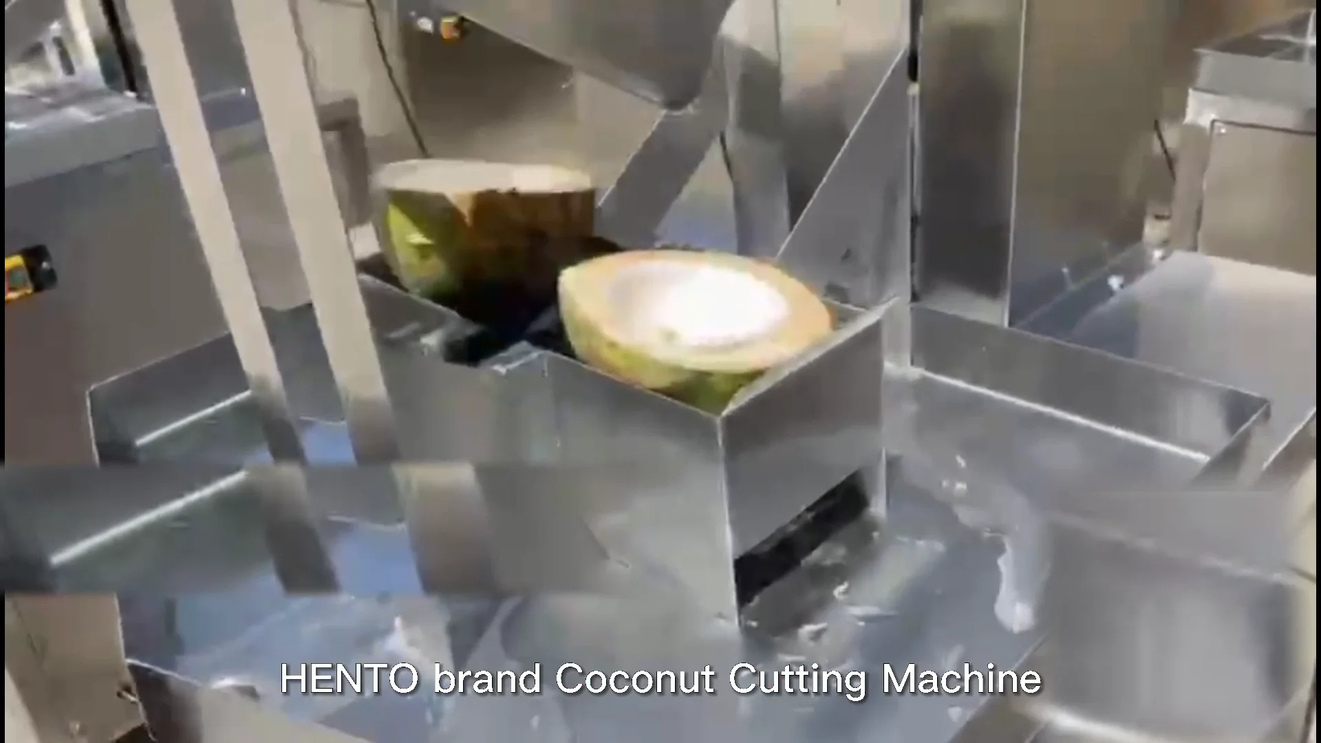 Coconut Half Cutting Machine/ Coconut Cutter / Coconut Water Extraction
