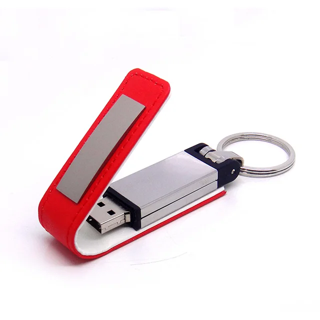 KeyChain 32GB leather pendrive memory stick 2.0 USB Flash Drive Pen drive - ANKUX Tech Co., Ltd