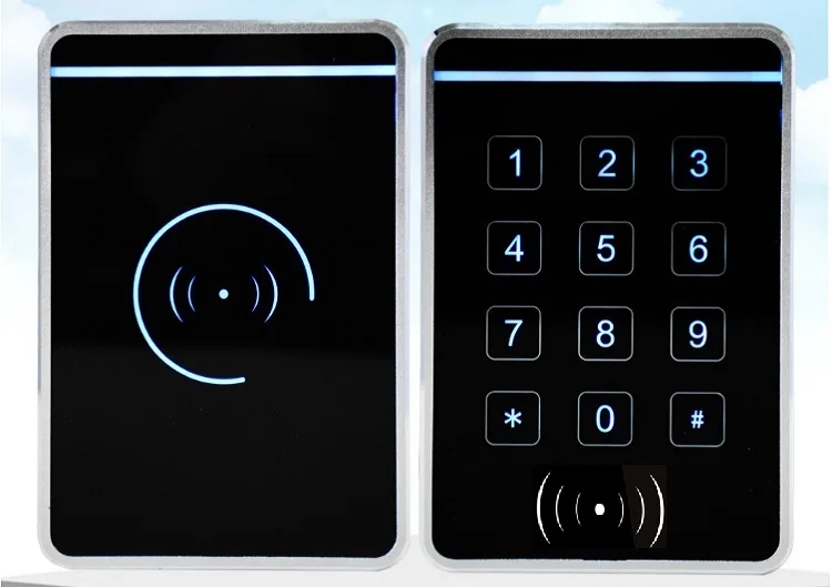 Proximity NFC IC ID Support Smart Card 125K 13.56Mhz Wiegand26/34 RFID Reader Door Access Control Card Reader System
