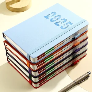 PU Hardcover Notebook with Strap for Students and Office 2026 Journal Notebook