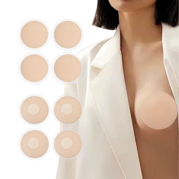 Flower Shape Ant Cloth Disposable Nipple Covers Breathable Comfortable Nipple Pasties Invisible Design for Lingerie Accessories