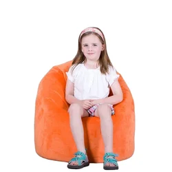 comfortable portable light canvas customized color size living room bean bag for children kids