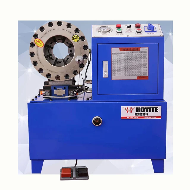 One year warranty 68 brake hose crimping machine hydraulic press machine