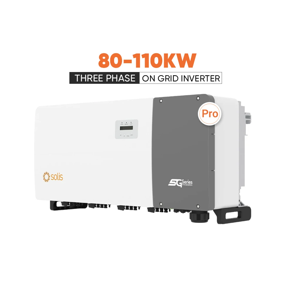 Solis 3Phase 10MPPT on Grid Solar Inverter 80kw 100kw 110kw Three Phase Solar Inverters Price