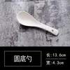 Pack of 20 pure white small soup spoons