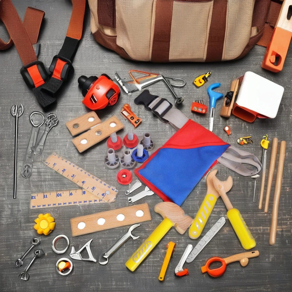 Деревянный игровой домик игрушечный детский Винт инструмент с деревянным гаечным ключом Набор детских инструментов