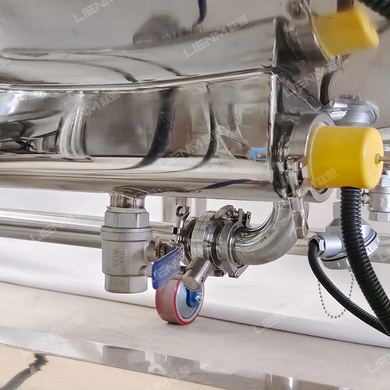 Customized Liquid Chemical Mixing Machine for Liquid Soap 1000L Detergent Liquid Fabric Softener Mixing Machine