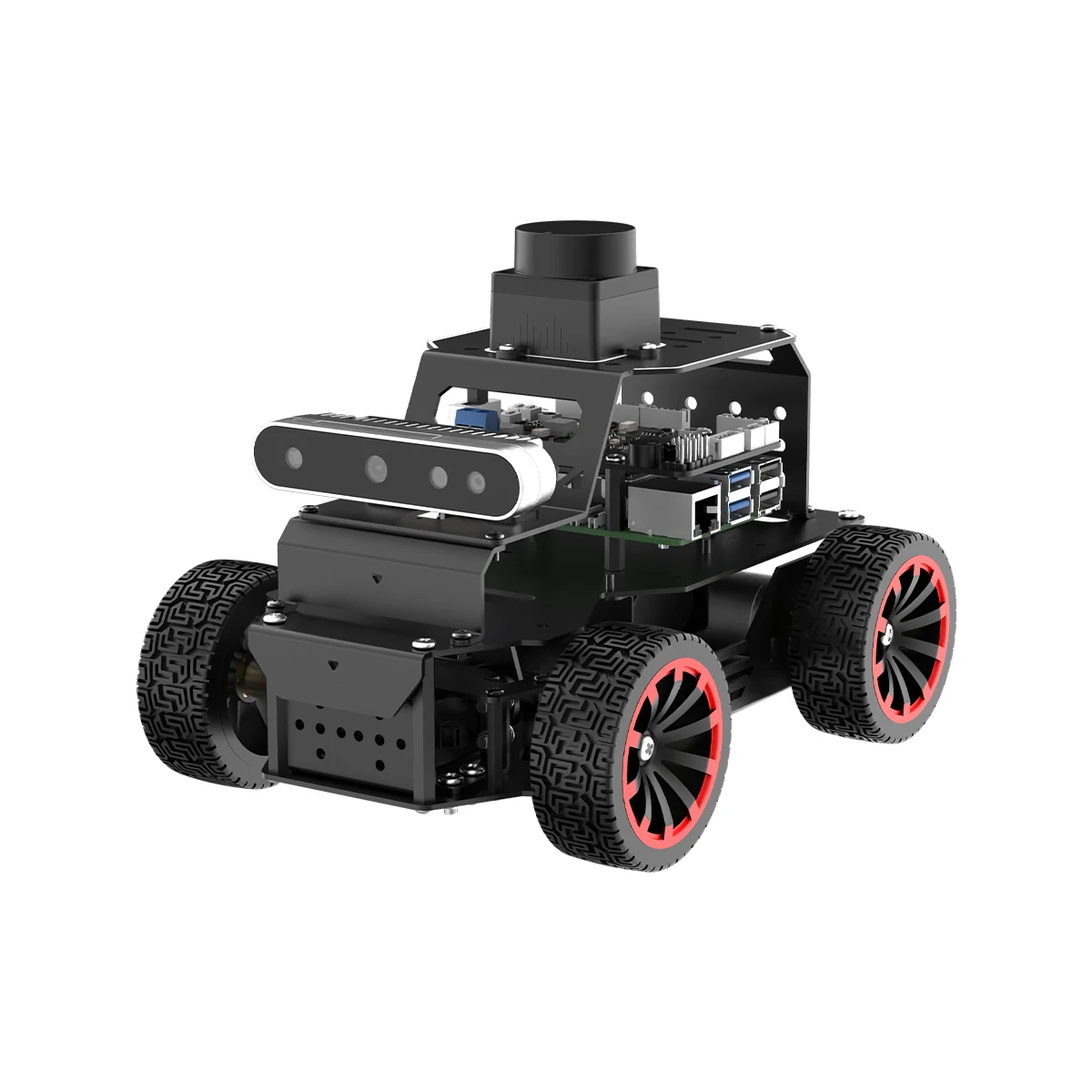 Hiwonder 3D Depth Camera Raspberry Pi Robot Car MentorPi A1 Ackerman  Chassis ROS2-HUMBLE Support SLAM and Autonomous Driving