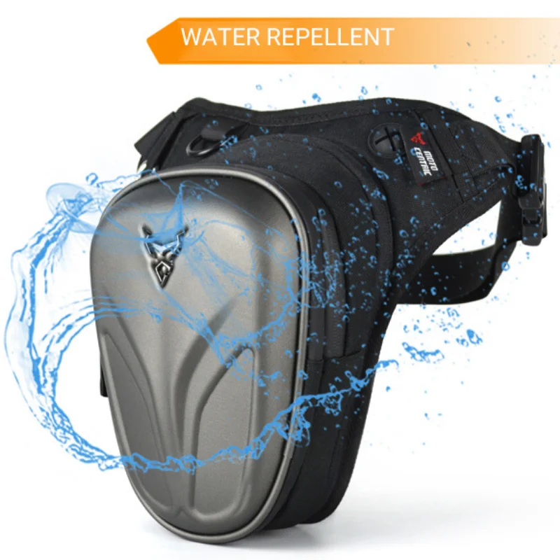 Waterproof Carbon Fiber Motorcycle Leg Bag for Biking & Cycling