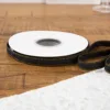 1cm wide black smooth denim webbing 1 yard (10 yards/roll)