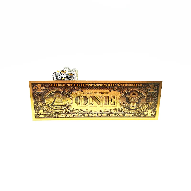 
 Памятные банкноты в долларах, бумажные деньги, Золотая фольга, Золотая банкнота 24k для коллекции подарков  